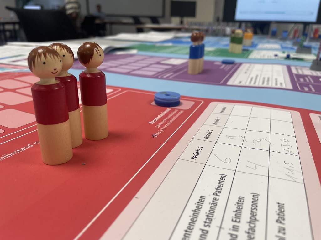 Neosight business game – participants at the customized company simulation